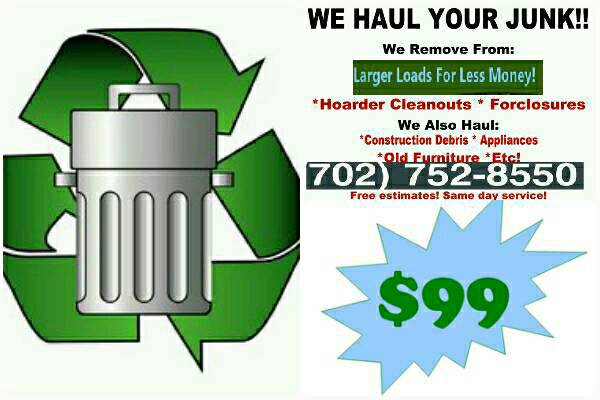Trash amp Junk Removal  Low Rates  (Las Vegas)