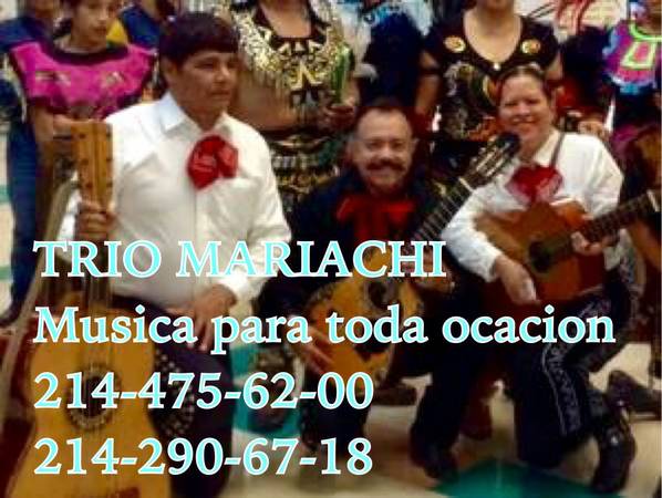 TRIO  Mariachi  Verstil (Dallas)