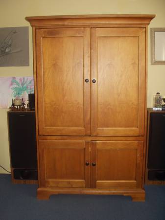 T.V. Armoire for something smaller (colchester)