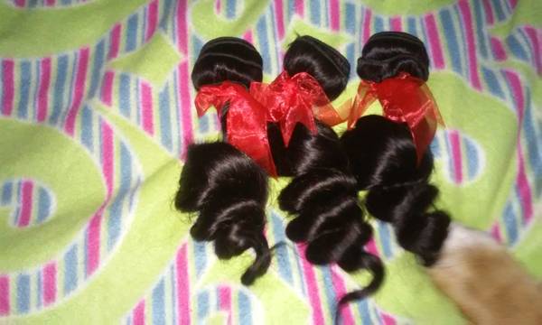 TWO 16100 Or TWO 20140 PERUVIAN LOOSE WAVE (Detroit DELIVERY AVAILABLE)