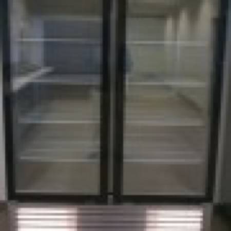 Two Door Glass Door Freezer