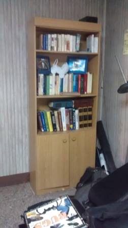 Unique Old Bookshelf Cabinet