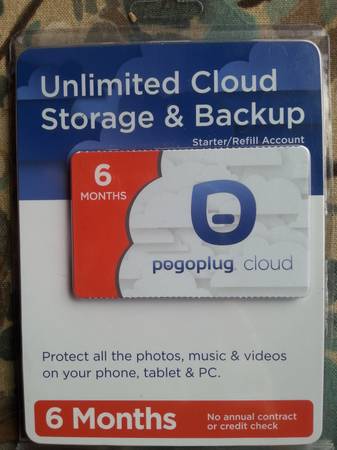 unlimited cloud storage starter account