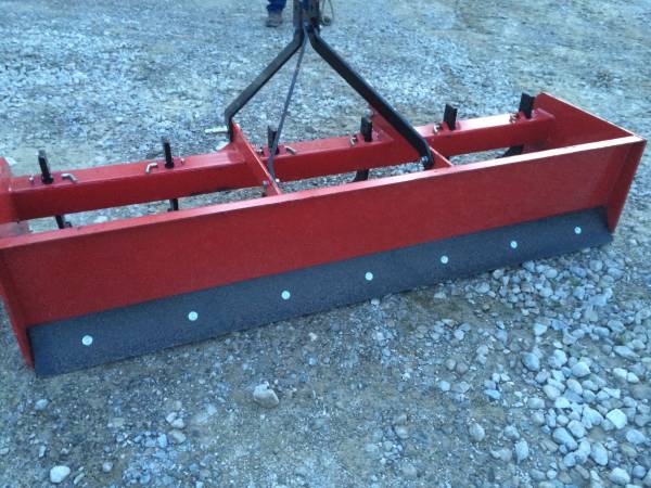 Unused 7 Box Blade Scraper 3 Point for Tractor