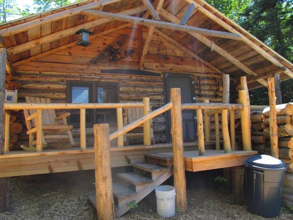 U.P. TRAPPERS CABIN NOW TAKING SUMMER RESERVATIONS (STRONGS,MI)