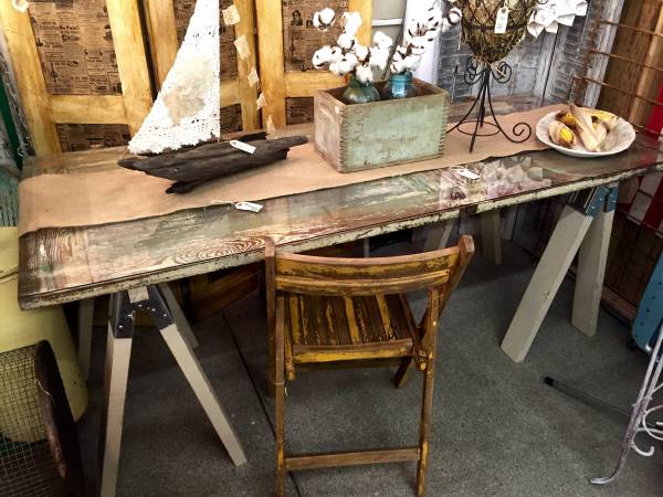 Upcycled Door Table (RVA Antiques)