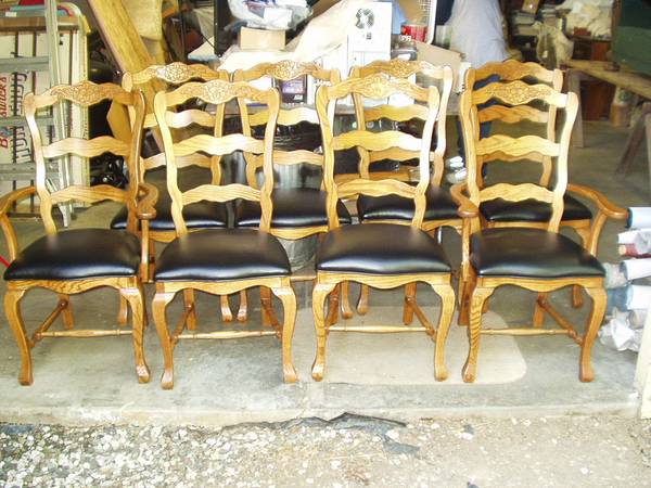 UPHOLSTER UPHOLSTERY OF DINNING ROOM CHAIRS SPECIAL amp MORE  (San Jose)