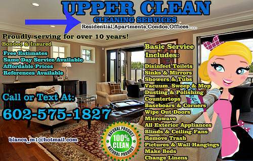 UPPER CLEAN  cleaning service