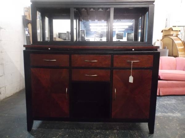 Used Black Side Cabinet