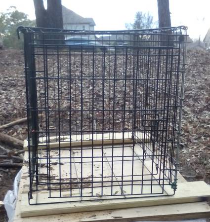 Used large wire crate (Suwanee)