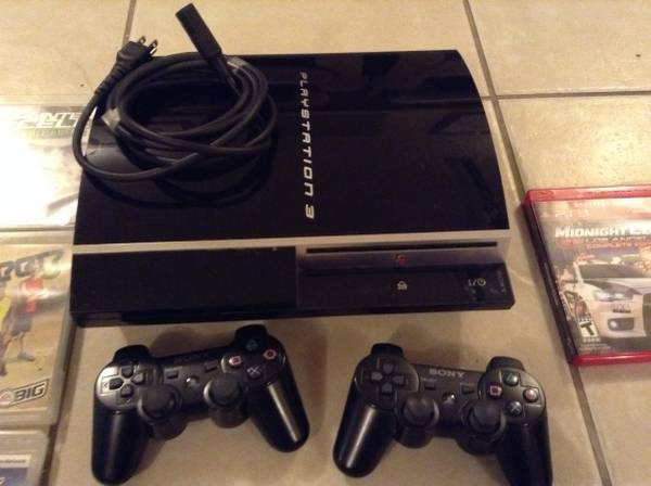 Used Playstation 3 with 17 games