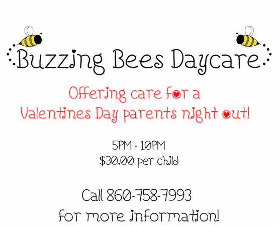 Valentines Day Parents Night Out Offered (West Suffield)