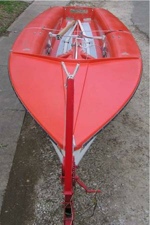 Vanguard 470 racing sailboat