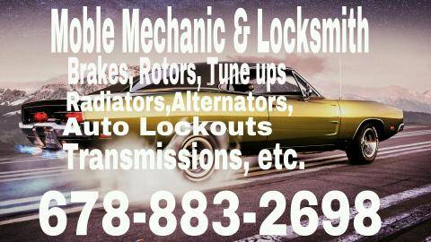 Vehicle Lockout Service And Auto Repairs 6.883.2698 (Atlanta,Cobb, And Metro Areas)