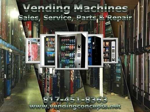 Vending machines 4 sale. Component repairs also