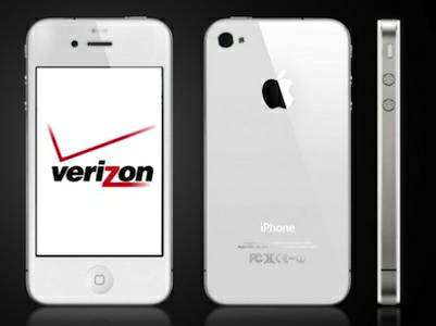 Verizon White Apple iPhone 4 8Gig