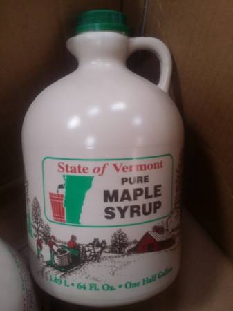 Vermont Maple Syrup ( Pure grade A fancy syrup)