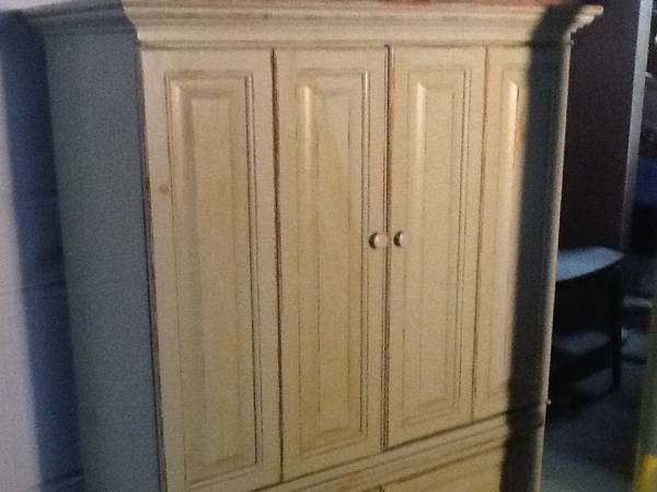 Very nice armoire, Desk,sofa amp more