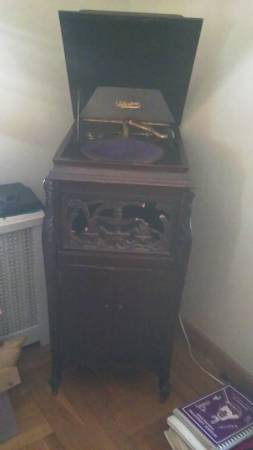 Very old Silverton large record player