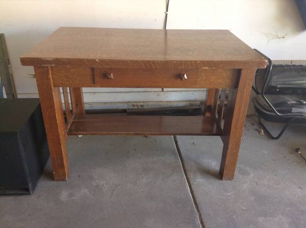 Very old Wooden Desk from an old library