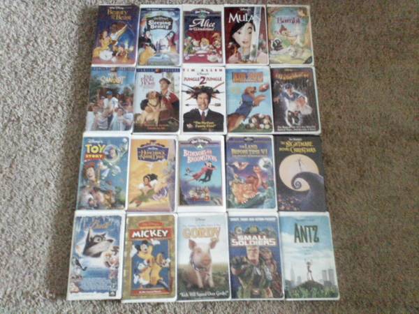 VHS Tapes For Sell
