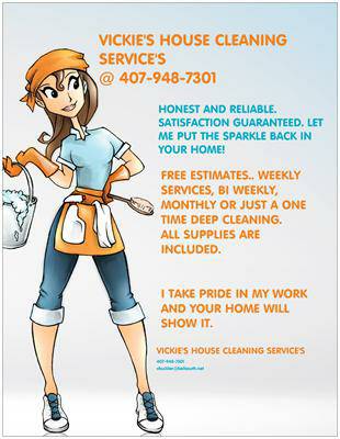 VICKIES HOUSE CLEANING SERVICES (ORLANDO)