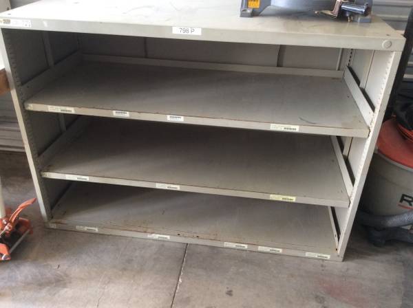 Vidmar steel storage cabinet