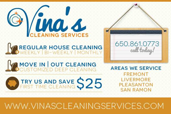 Vinas Cleaning Services  Residential Cleaning and Move Out Cleaning (fremont  union city  newark)