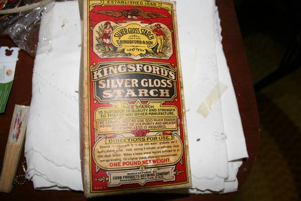 Vintage Box of Kingsfords Starch