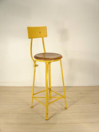 Vintage drafting stool