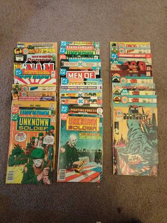 vintage military comics