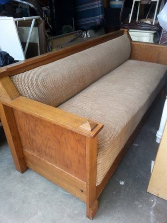 Vintage Oak SofaFuton