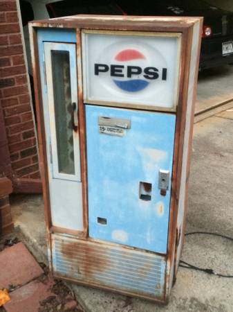 Vintage Pepsi machine