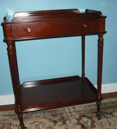 Vintage tea or bar cart