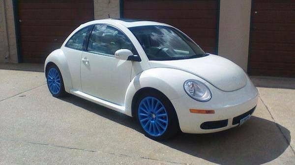 Volkswagen beetle 2008 W3 SE triple white edition