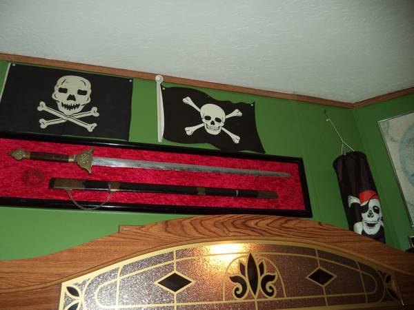 Wall Hanging Sword in FRAME