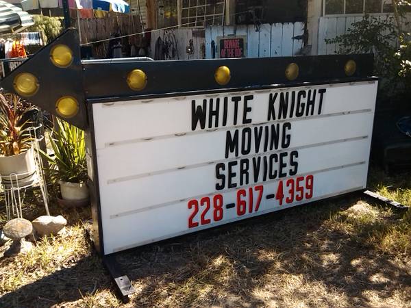 WANT IT DONE RIGHT CALL THE WHITE KNIGHT