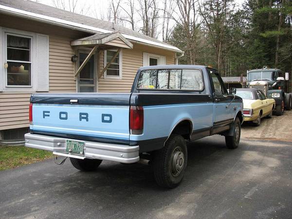 Wanted 1987 Ford Pickup Tailgate amp Bumper (Springfield, Vt.)