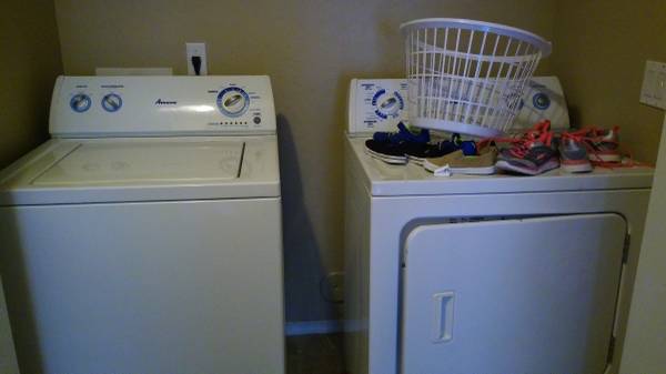 Washer and dryer