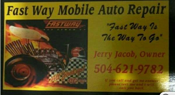 we come to you fast way mobile auto repair