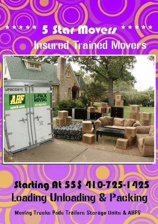 We Offer Unloading amp Loading Of Any Moving Trucks amp Pods (Professional Moving Labor)