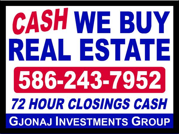 We pay top dollar for homes  Cash in 72 hours (macomb county)