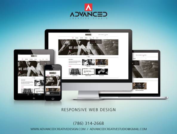Web Design Responsive  Only 350.00