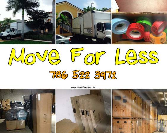 Well do the heavy lifting you tell us where to put it. Dade MOVER (Moving Coconut Grove)