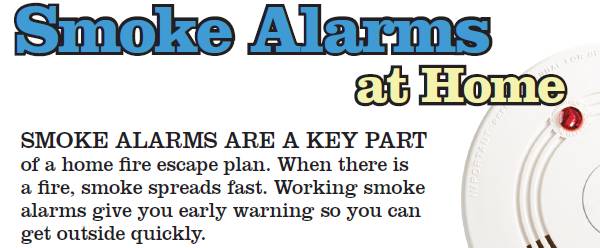 When is the last time you tested your smoke detectors