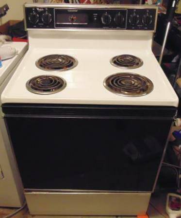 WHIRLPOOL ELECTRIC STOVE 99 (labor day weekend s)