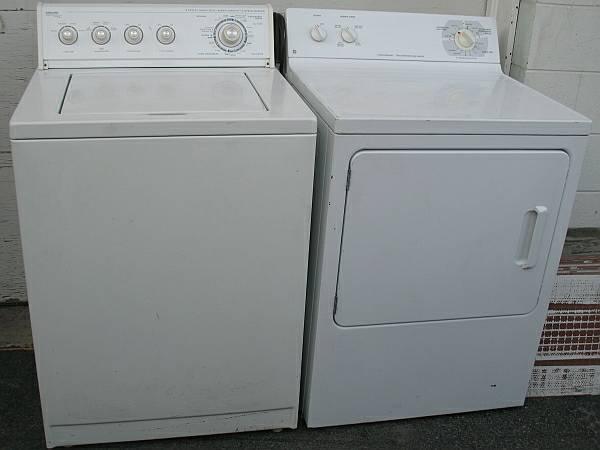 Whirlpool washer amp GE electric dryer