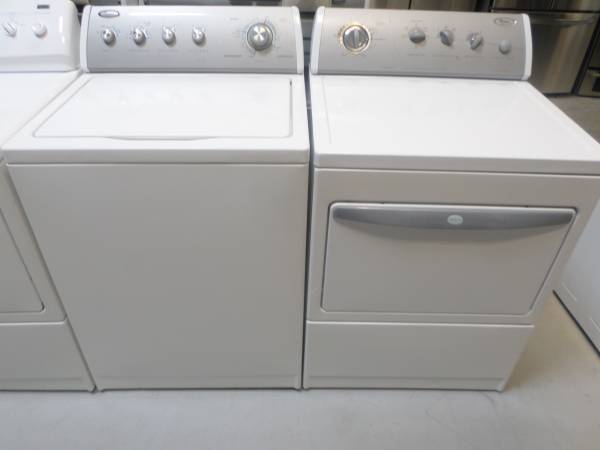 Whirlpool washer and electric dryer set