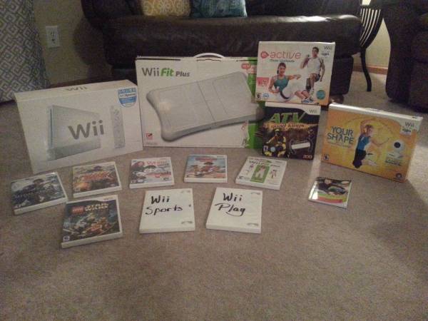 Wii With lots of Extras