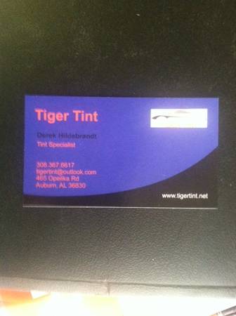 WINDOW TINTING SERVICE (AUBURN)